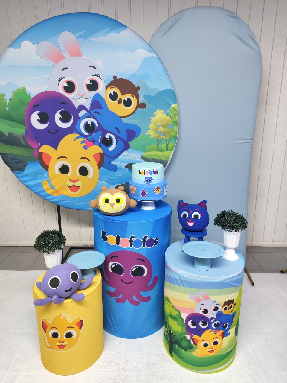 Kit Bolo Fofo 2 Opção Plus  - Elisete Festas Kit Pegue e Monte