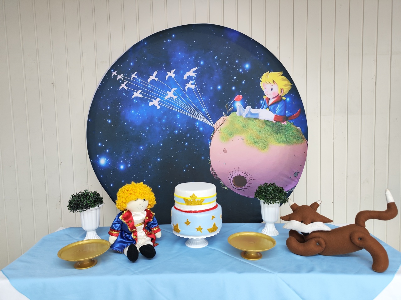 Kit Pequeno Princepe ( Opçao  1) - Elisete Festas Kit Pegue e Monte