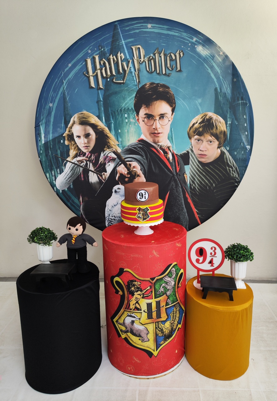 Kit Harry Potter (Modelo 1) - Opção 2 - Elisete Festas Kit Pegue e Monte