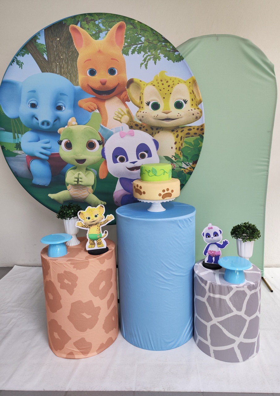 Kit Turma  das Palavras Opção Plus  - Elisete Festas Kit Pegue e Monte