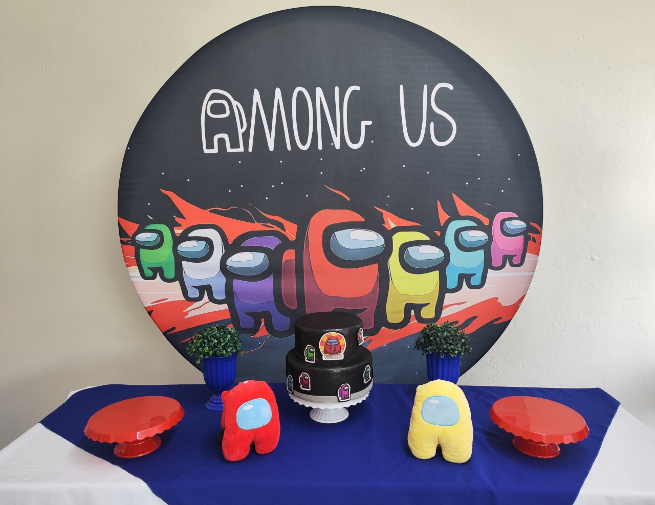  Kit Amongus Opção 1 - Elisete Festas Kit Pegue e Monte