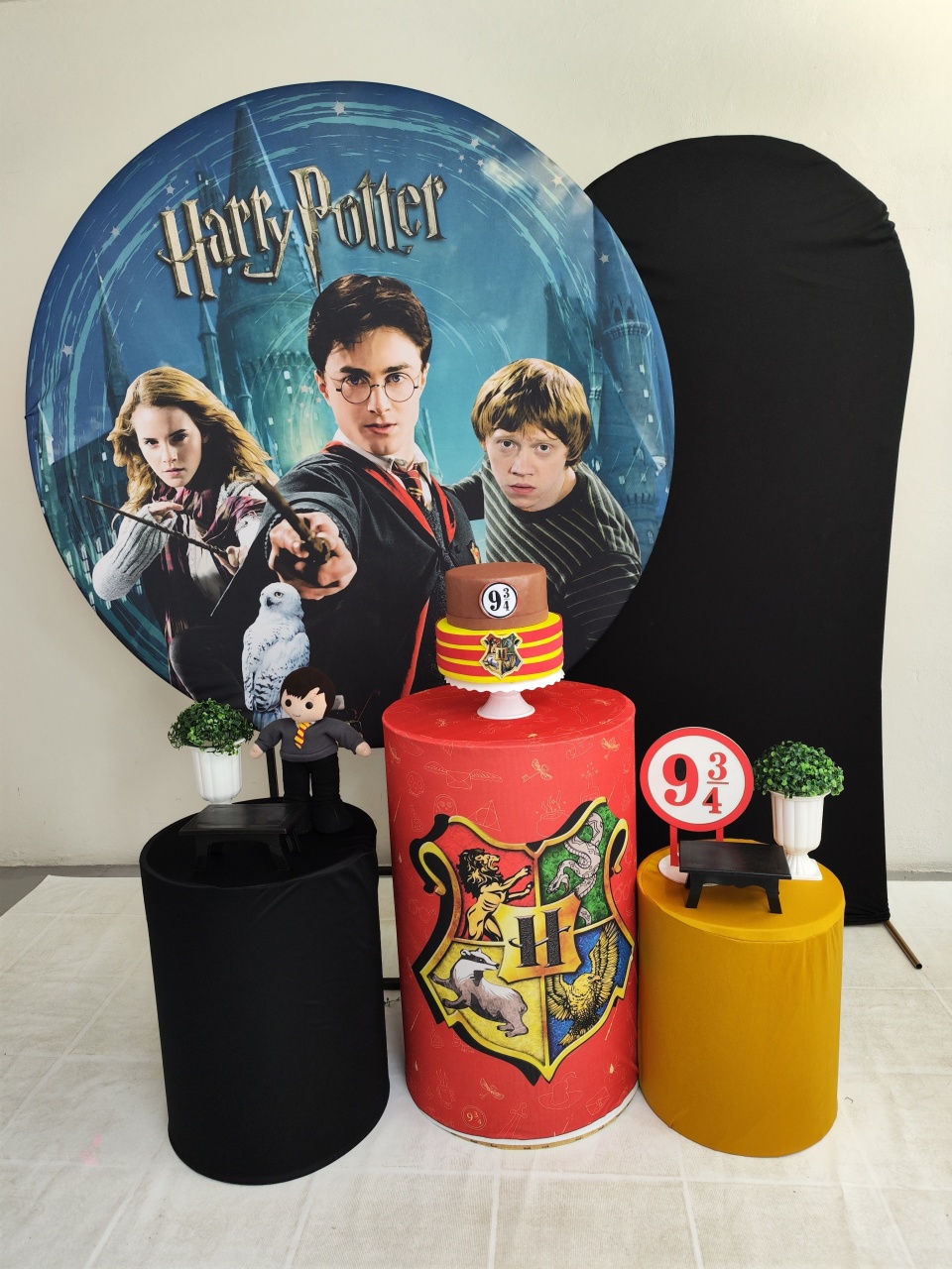 Kit Harry Potter Modelo 1 Opção Plus  - Elisete Festas Kit Pegue e Monte
