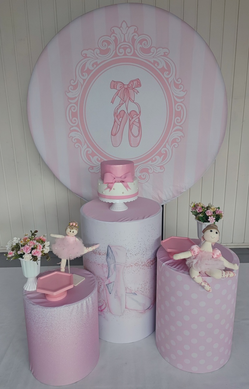 Kit Bailarina  Sapatilha Opção 2 - Elisete Festas Kit Pegue e Monte