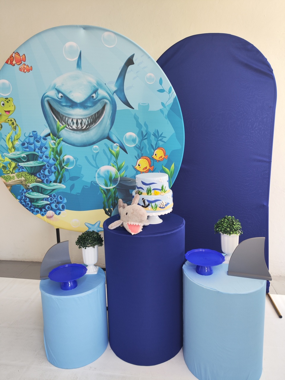 Kit Tubarão Opção Plus - Elisete Festas Kit Pegue e Monte
