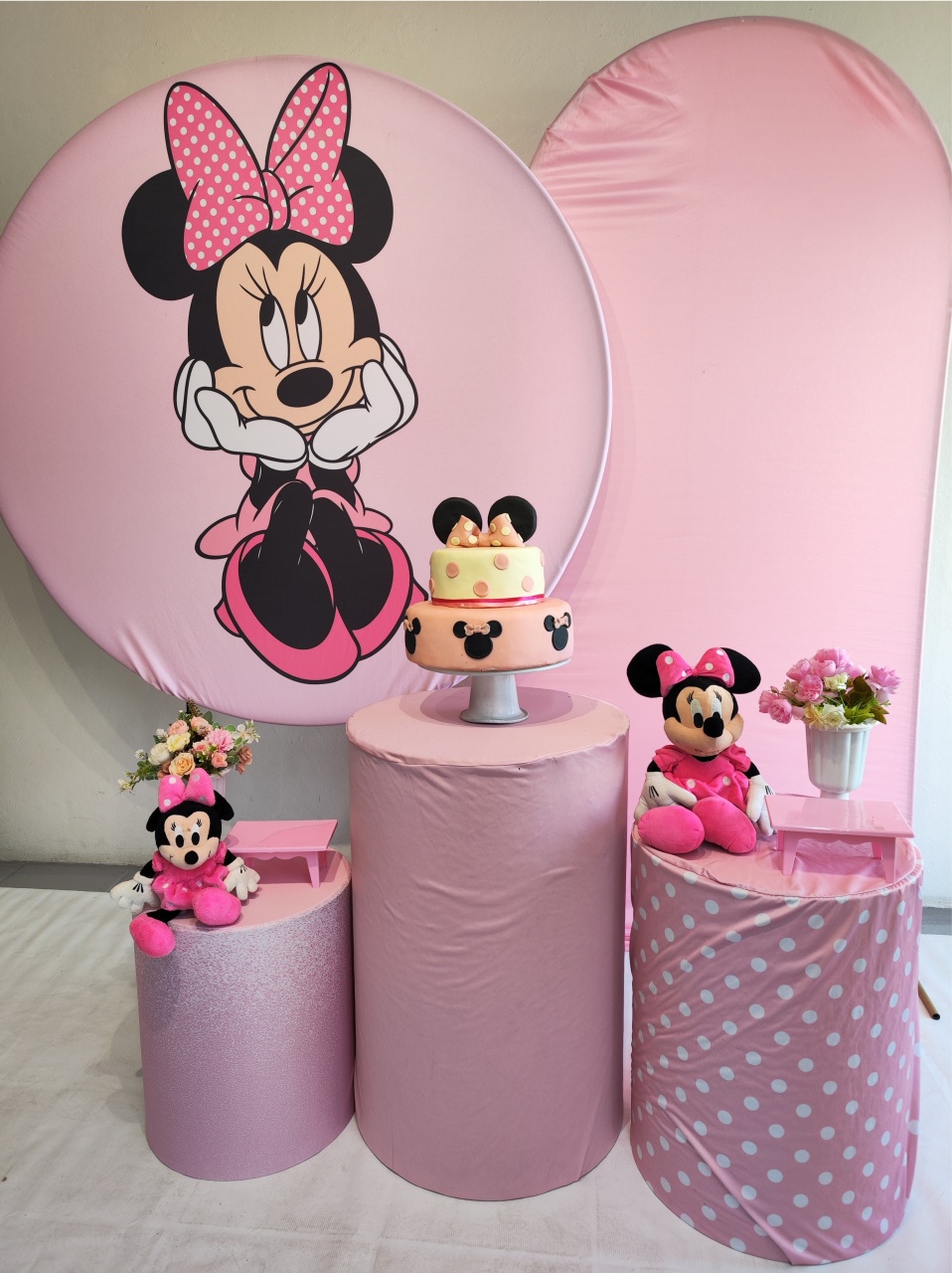 Kit Mine Rosa Opção Plus - Elisete Festas Kit Pegue e Monte