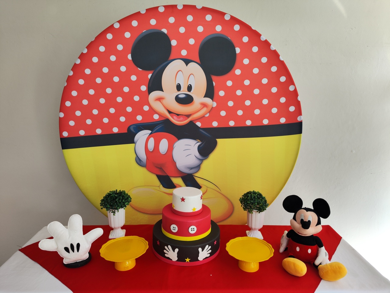 Kit Mickey (Opçao 1) - Elisete Festas Kit Pegue e Monte