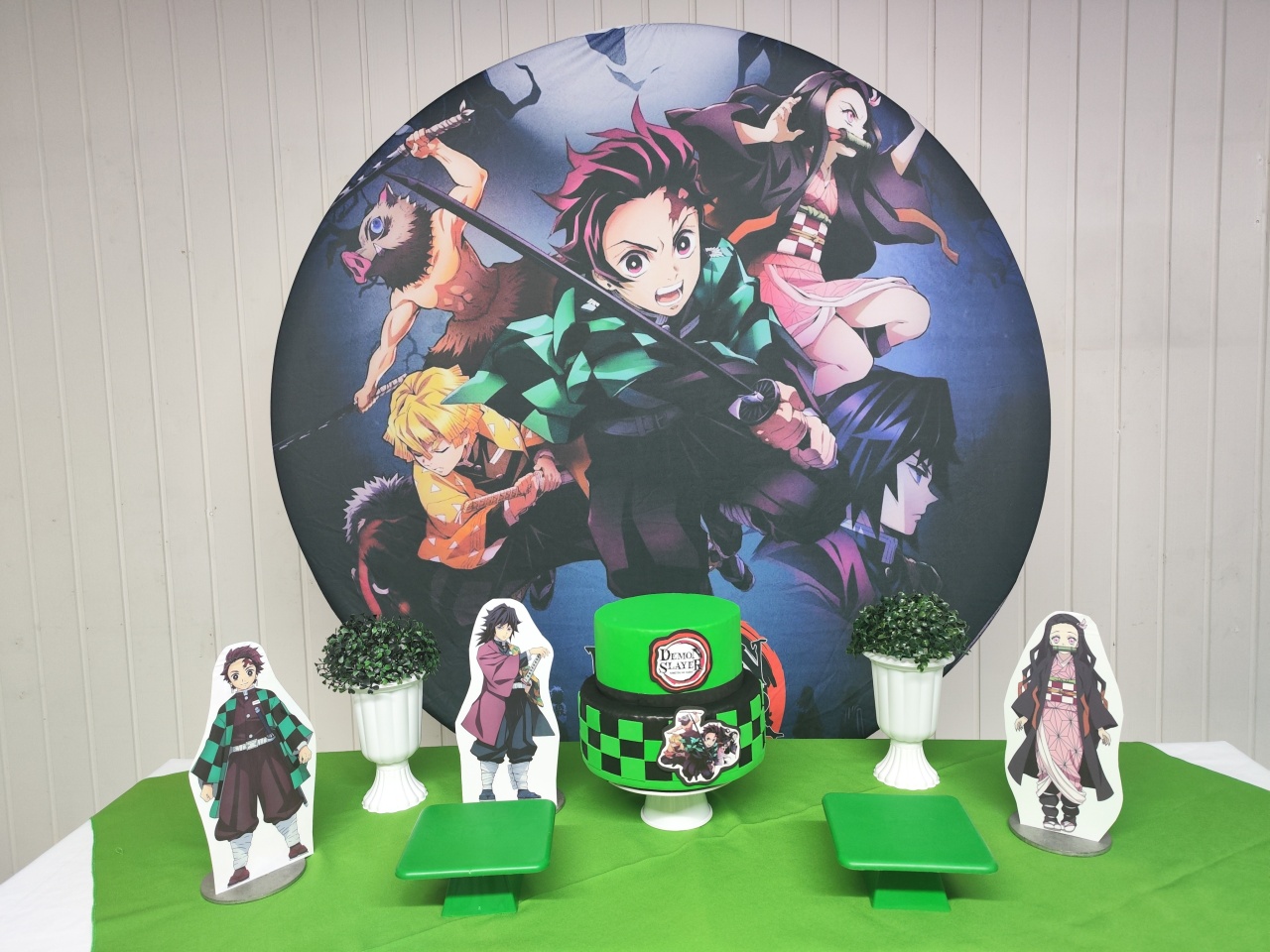 Kit Demon Slayer Opção 1 - Elisete Festas Kit Pegue e Monte