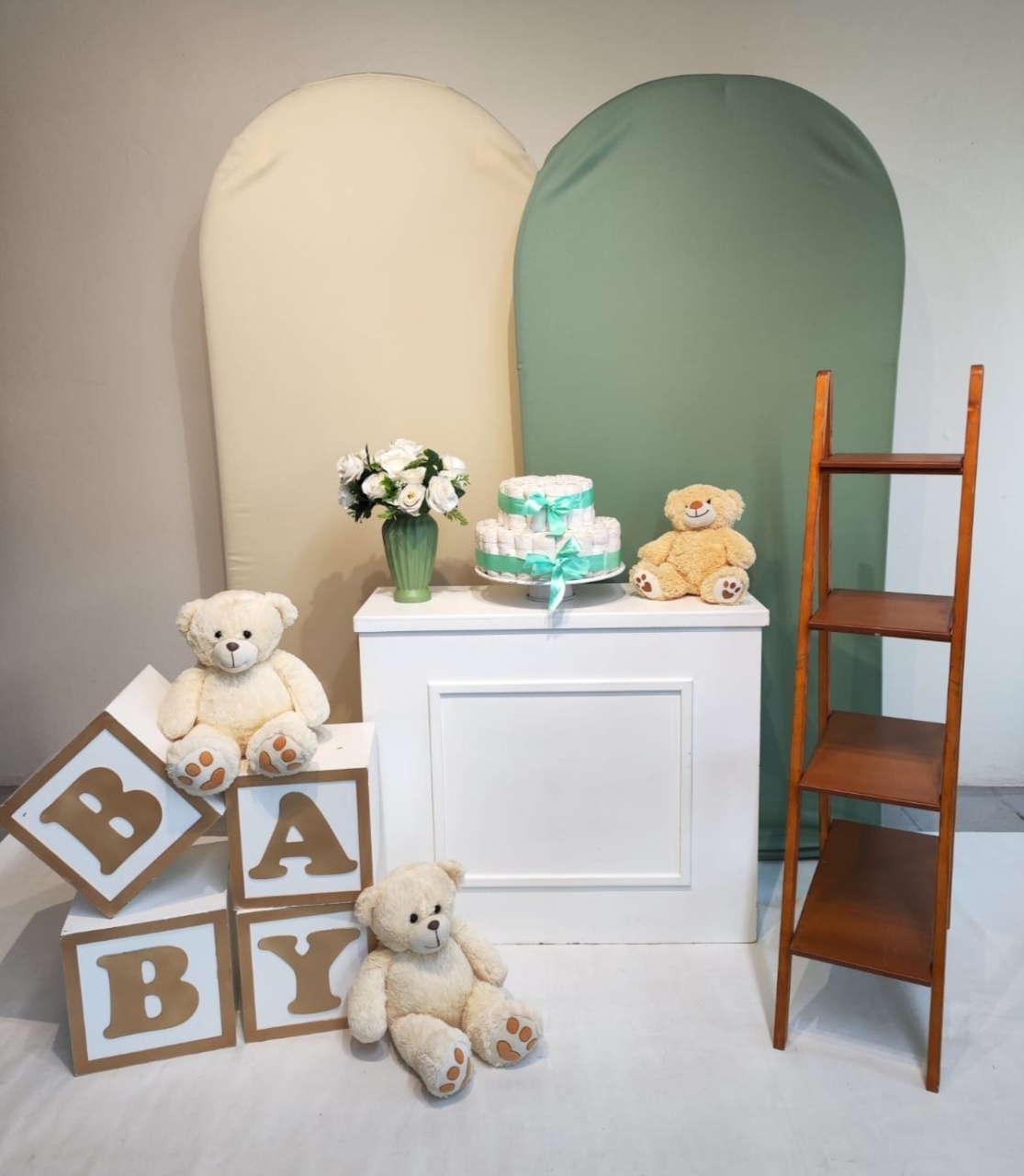 Kit Chá de Fraldas Casadinho - Elisete Festas Kit Pegue e Monte