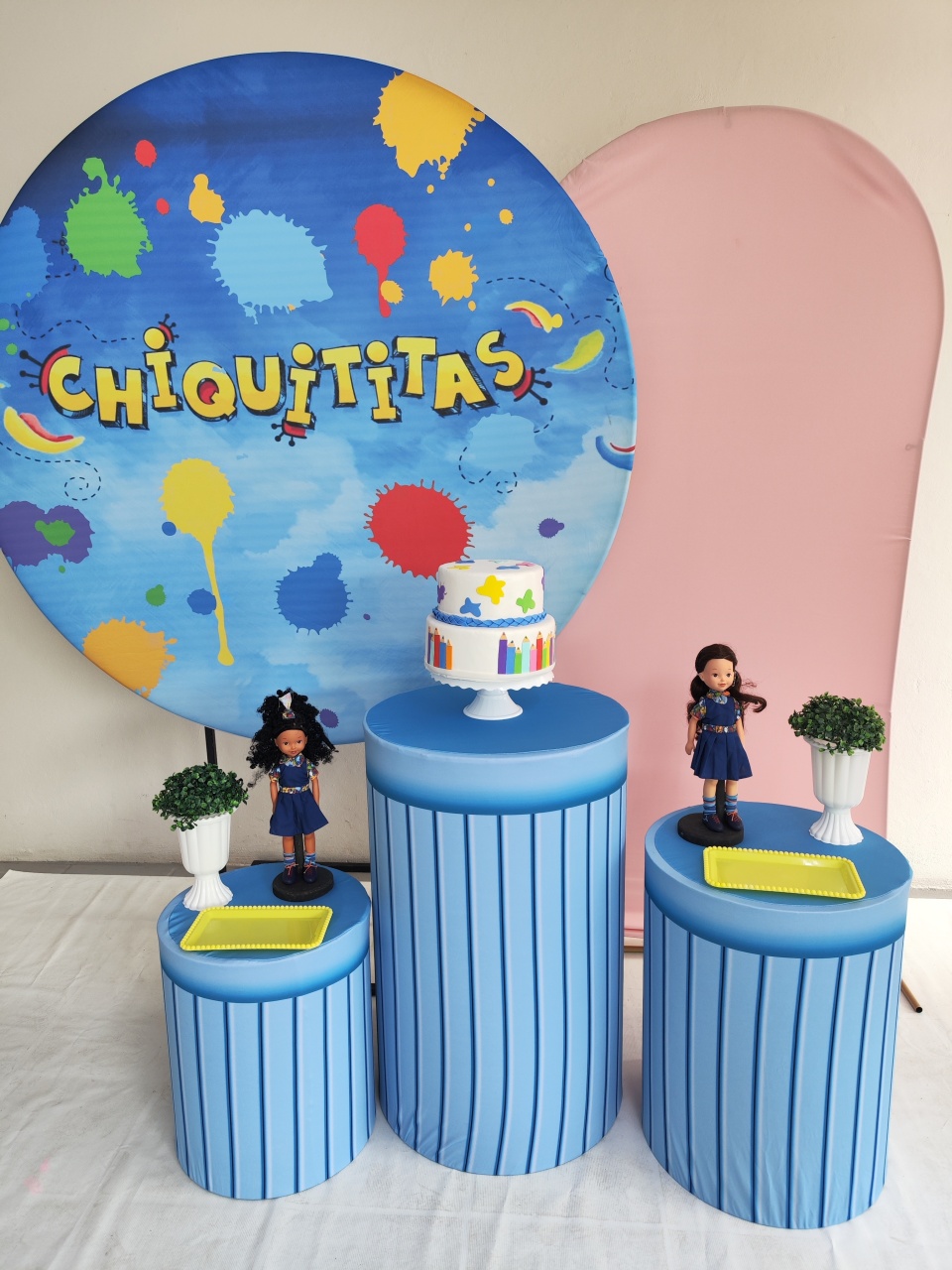 Kit Chiquititas Opção Plus  - Elisete Festas Kit Pegue e Monte