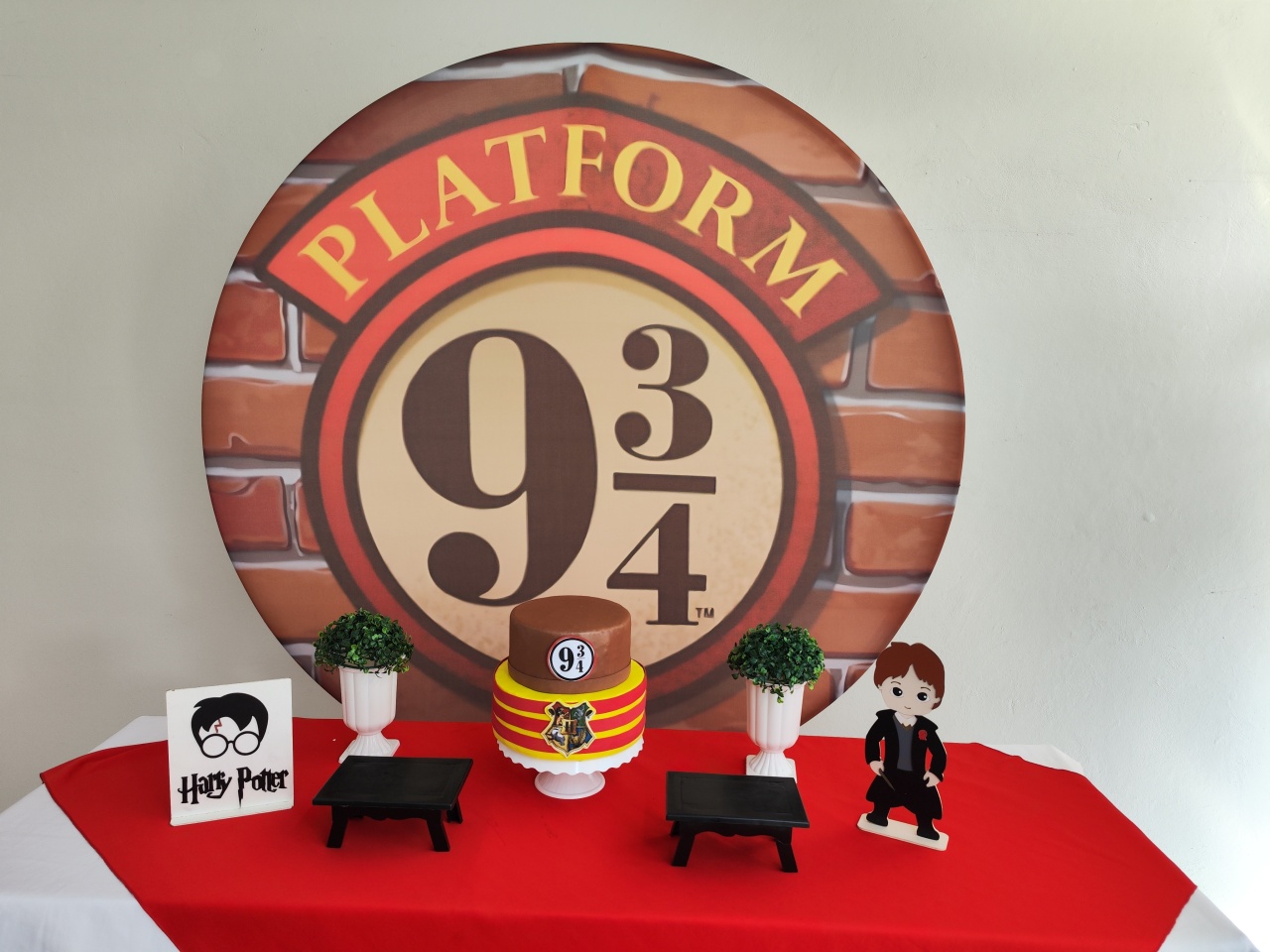 Kit Harry Potter Símbolo Opção 1 - Elisete Festas Kit Pegue e Monte