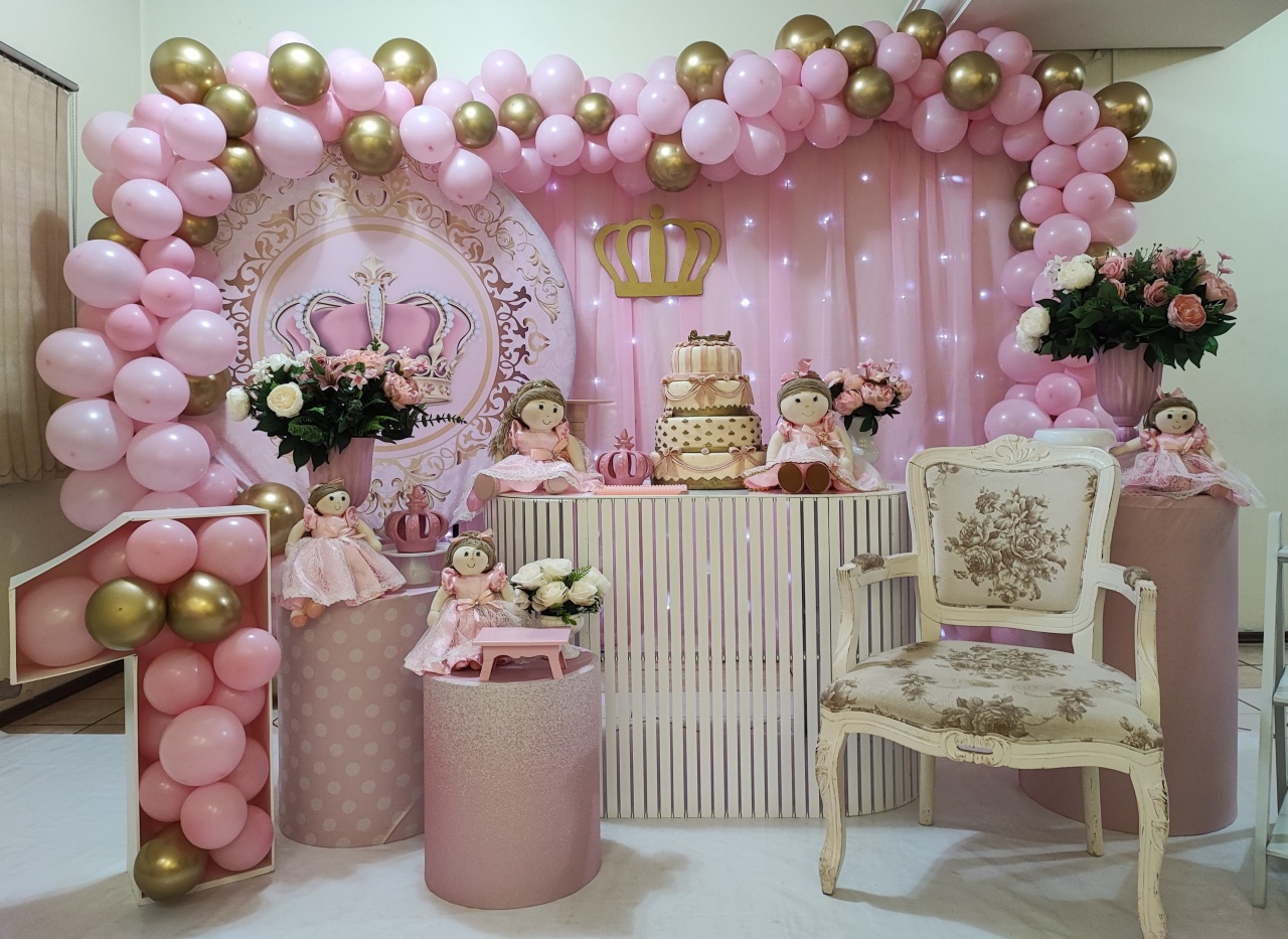 Montagem Boneca Princesa 1 - Elisete Festas Kit Pegue e Monte