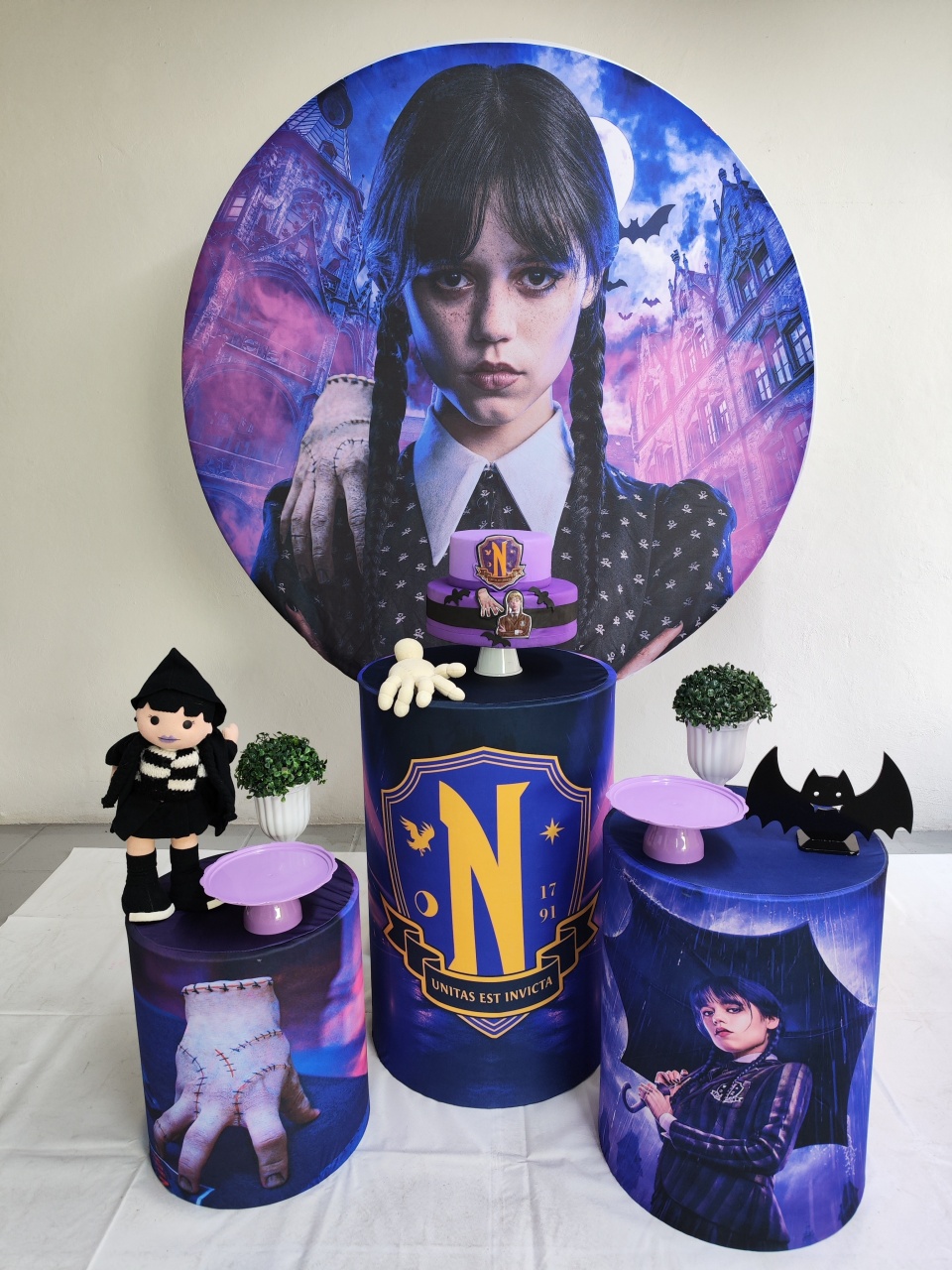 Kit Wandinha Opção 2 - Elisete Festas Kit Pegue e Monte