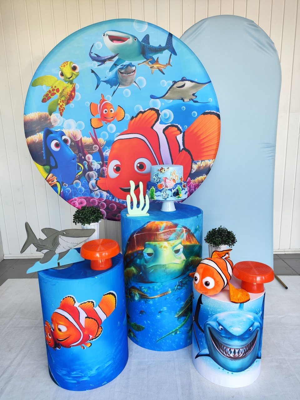 Kit Procurando O Nemo Opção Plus  - Elisete Festas Kit Pegue e Monte
