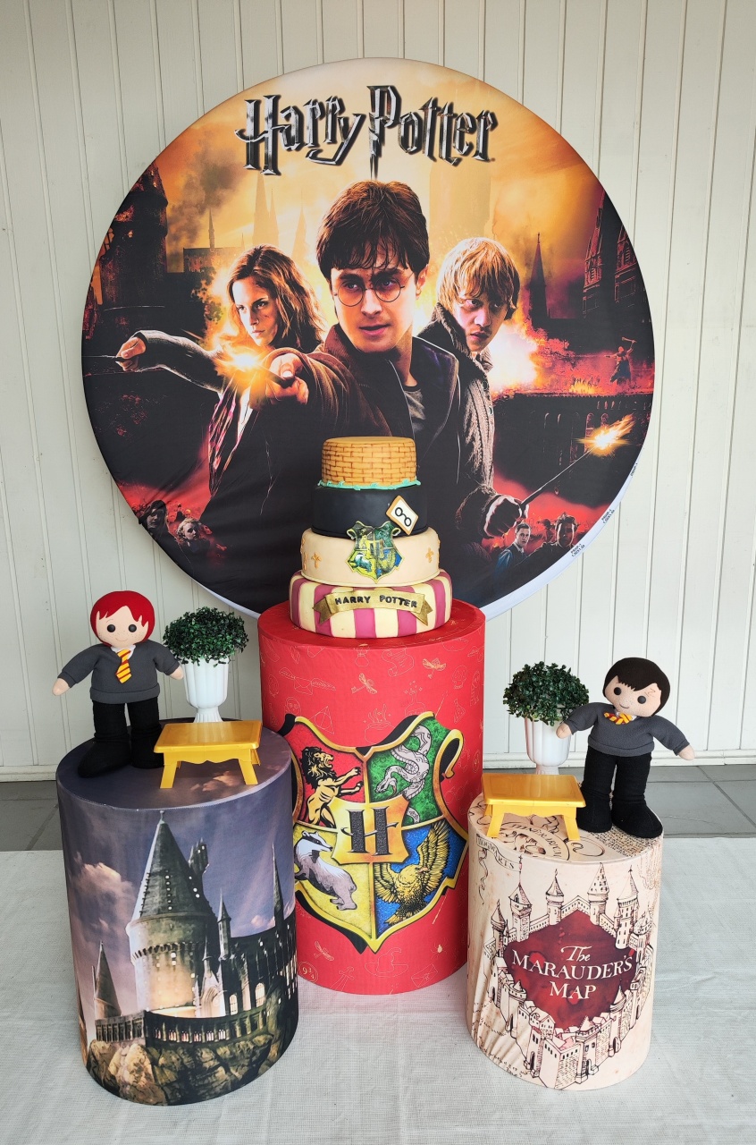 Kit  Harry  Potter -  Opção 2 - Elisete Festas Kit Pegue e Monte