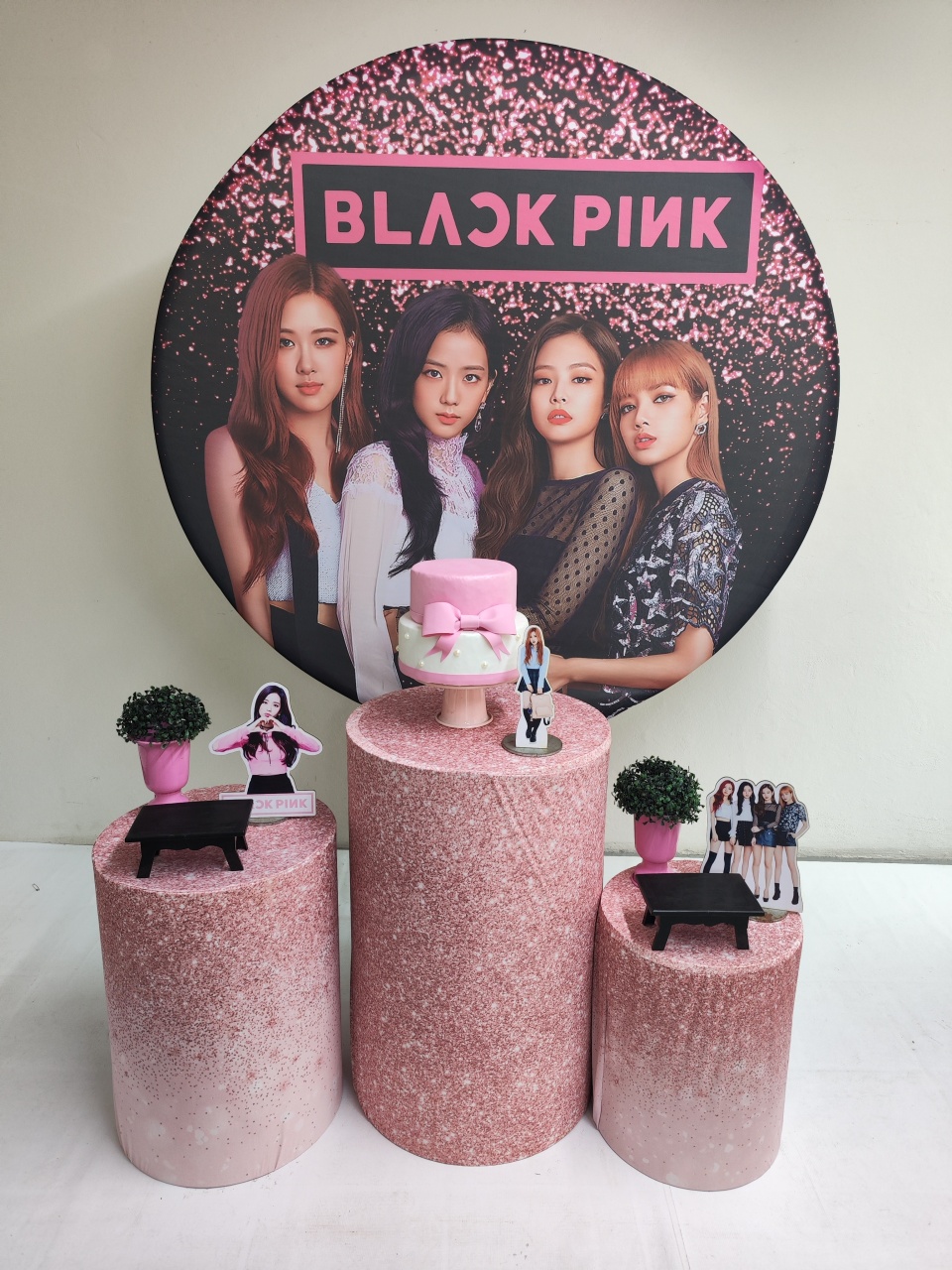Kit Black Pink Opção 2 - Elisete Festas Kit Pegue e Monte