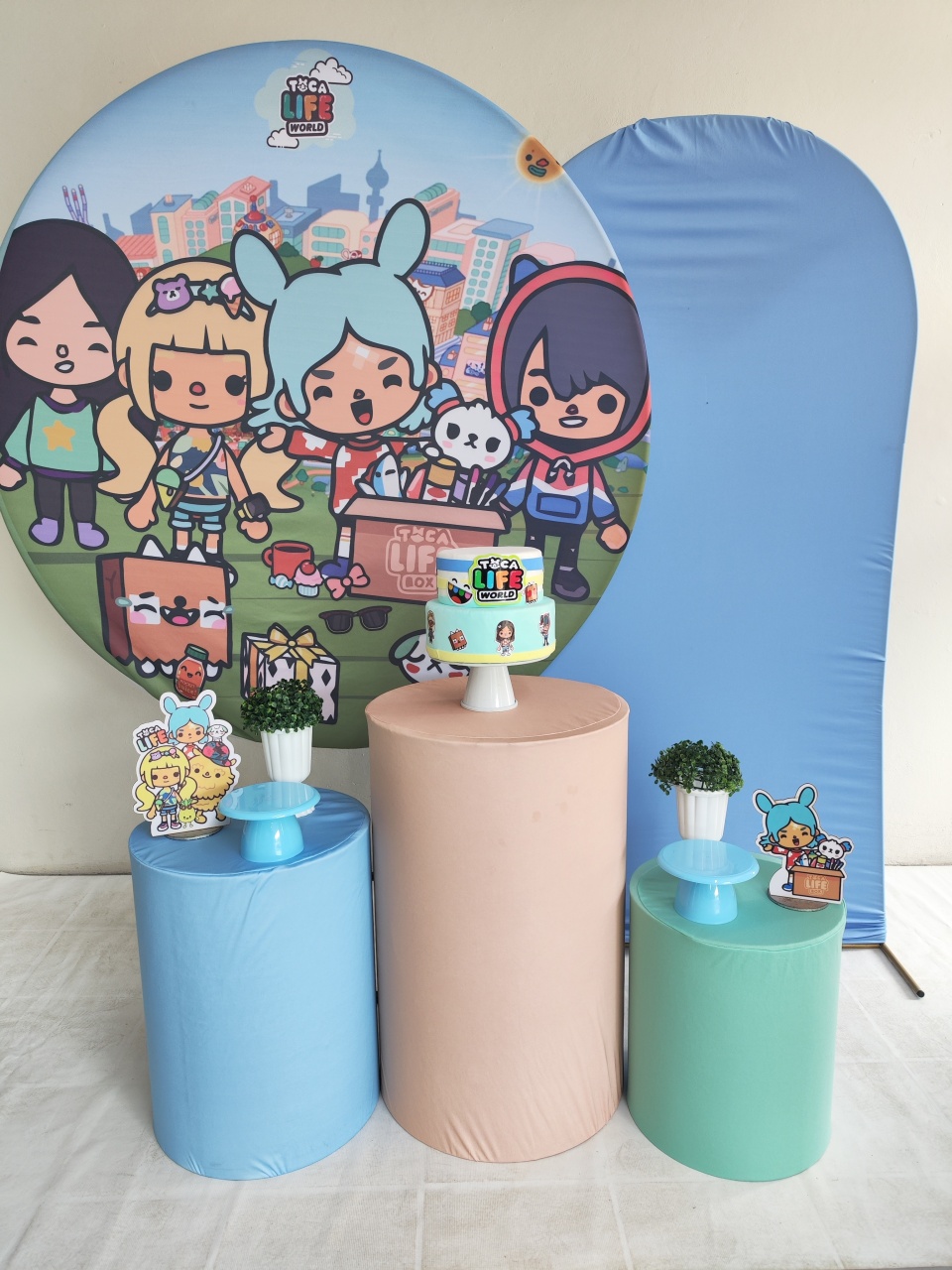 Kit Toca Life World Opção Plus  - Elisete Festas Kit Pegue e Monte