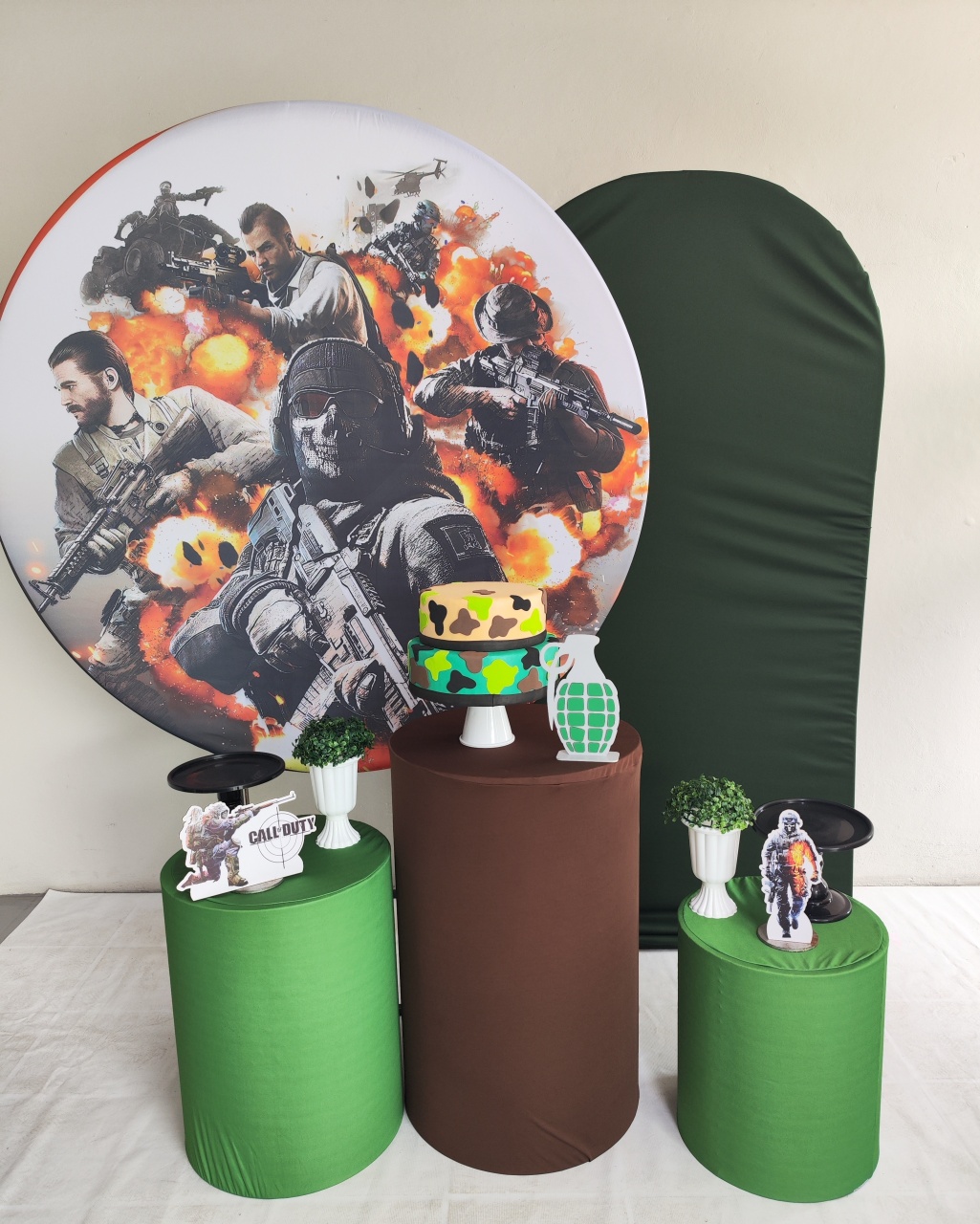 Kit Call Duty Opção Plus  - Elisete Festas Kit Pegue e Monte