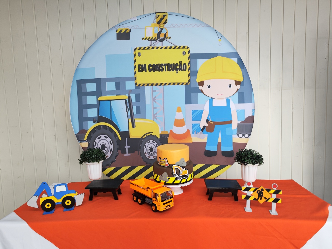 Kit Construçao  (Opçao 1) - Elisete Festas Kit Pegue e Monte