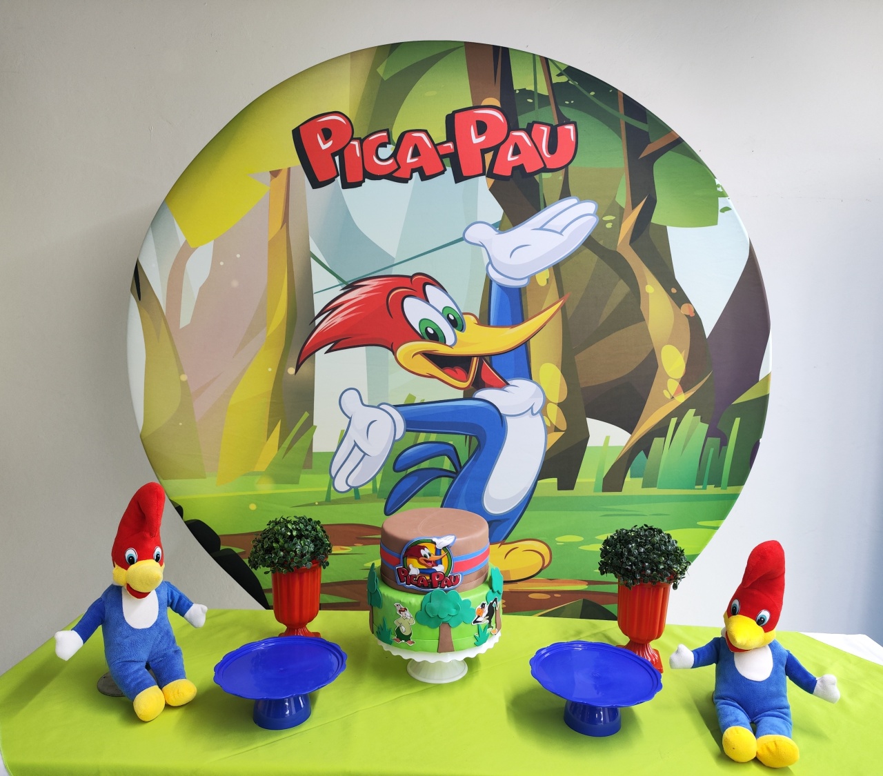 Kit Pica Pau Opção 1 - Elisete Festas Kit Pegue e Monte