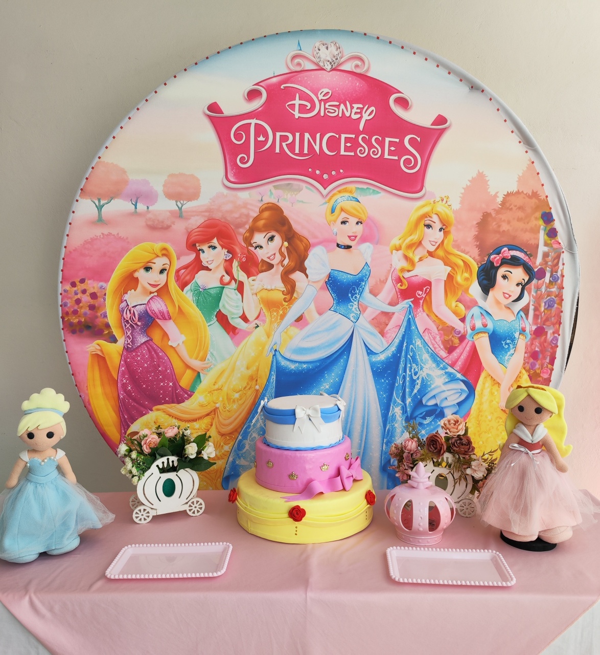 Kit Princesa Disney Opção 1 - Elisete Festas Kit Pegue e Monte