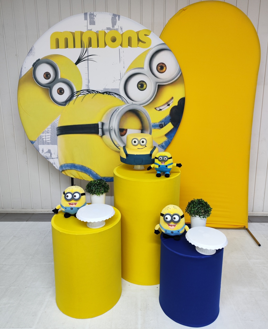 Kit Minions 2 Opção Plus  - Elisete Festas Kit Pegue e Monte