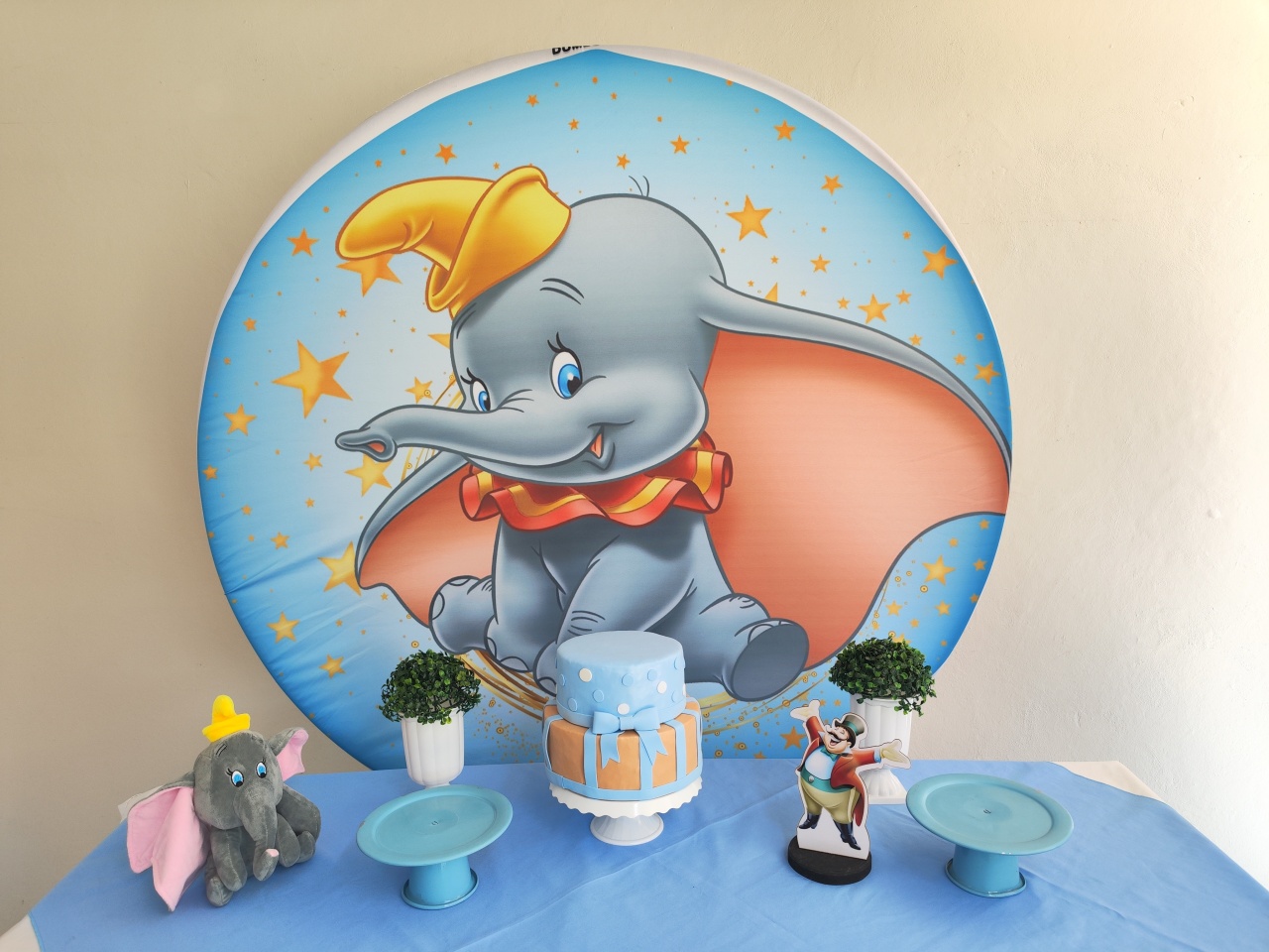 Kit  Dumbo  ( Opçao 1) - Elisete Festas Kit Pegue e Monte