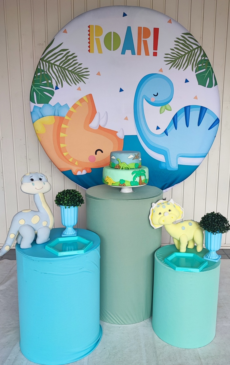Kit Dino Baby - Opçao 2 - Elisete Festas Kit Pegue e Monte