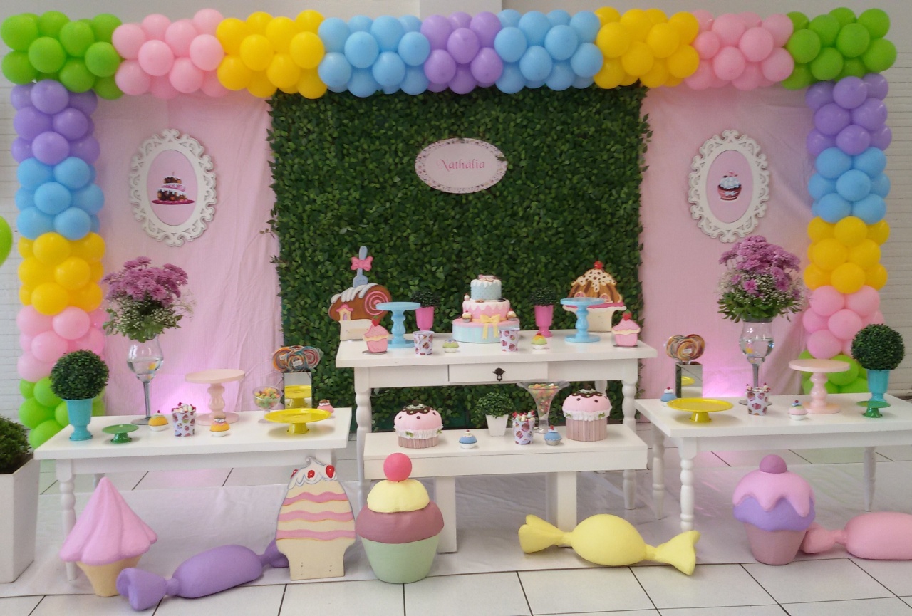 Montagem Doces 1 - Elisete Festas Kit Pegue e Monte