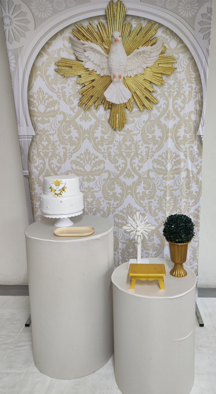Kit Comunhão Eucaristia Casadinho - Elisete Festas Kit Pegue e Monte