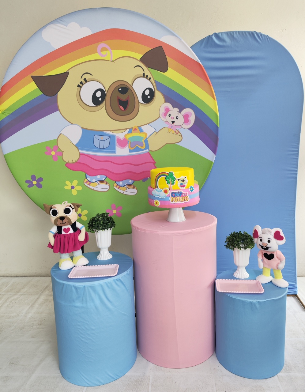 Kit Chipeto E Potato Opção Plus  - Elisete Festas Kit Pegue e Monte