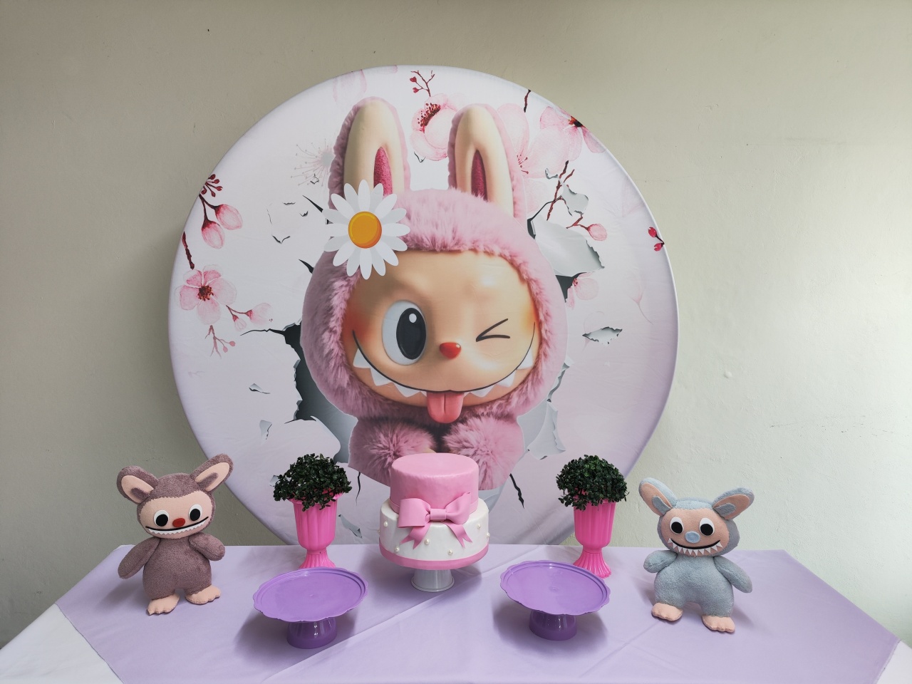 Kit Labubu Opção 1 - Elisete Festas Kit Pegue e Monte