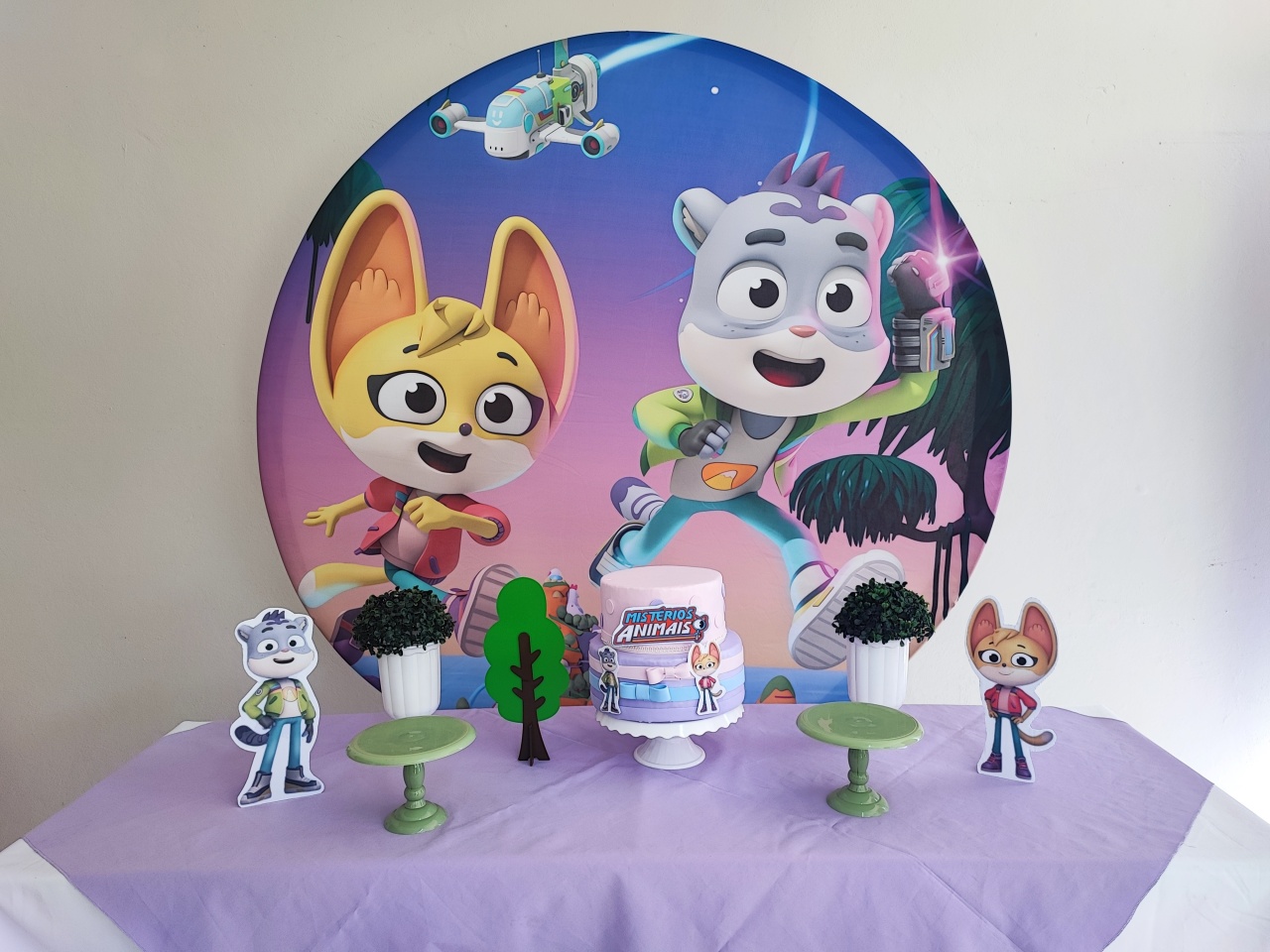 Kit Mistério dos Animais Opção 1 - Elisete Festas Kit Pegue e Monte