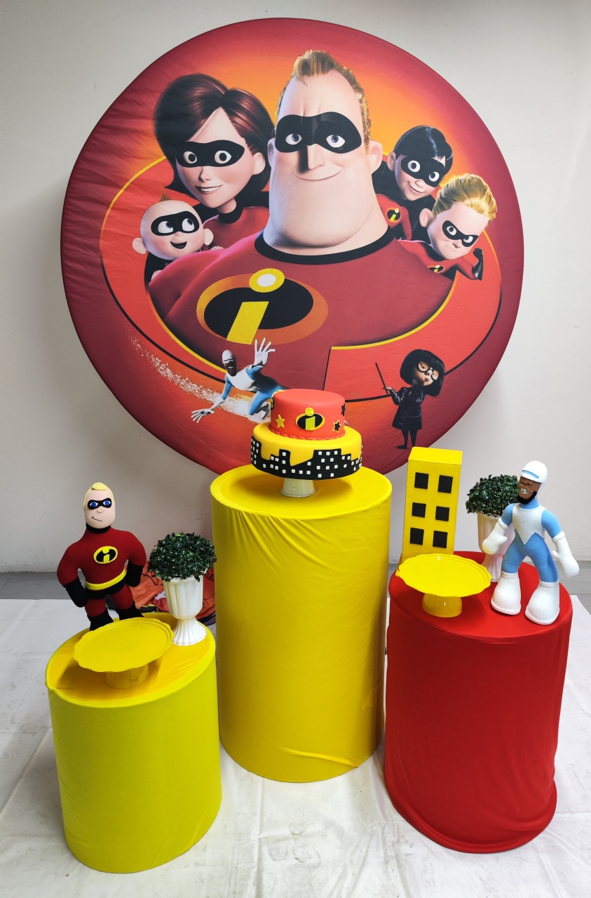 Kit Os Incríveis Opção 2 - Elisete Festas Kit Pegue e Monte