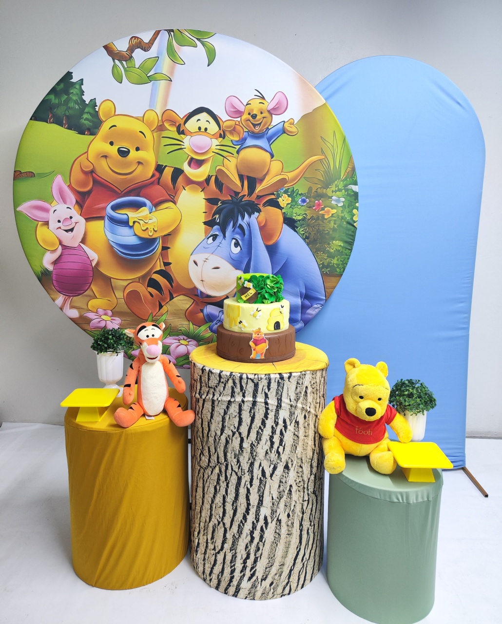 Kit Ursinho Pooh Opção Plus  - Elisete Festas Kit Pegue e Monte