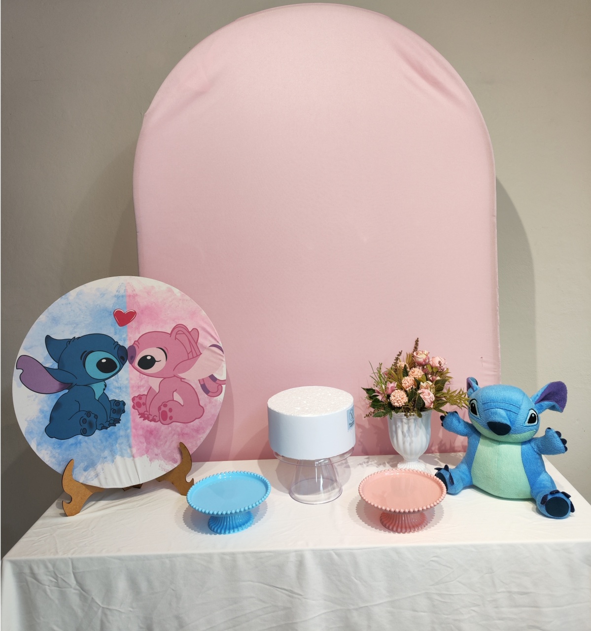 Mini Kit Stitch Opção 2 - Elisete Festas Kit Pegue e Monte