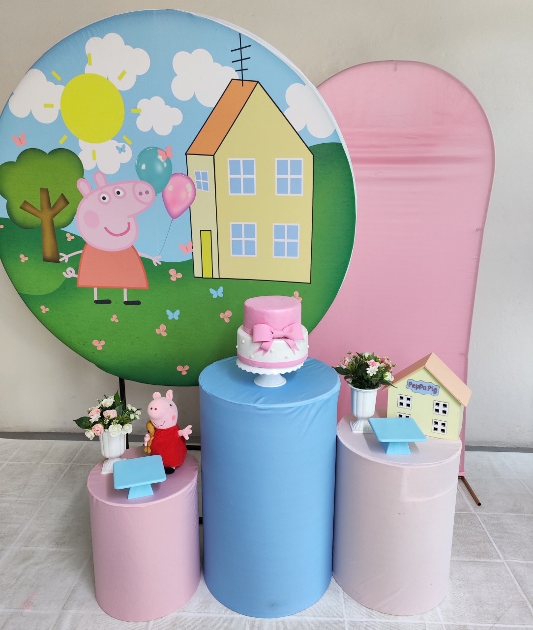 Kit Peppa Opção Plus  - Elisete Festas Kit Pegue e Monte