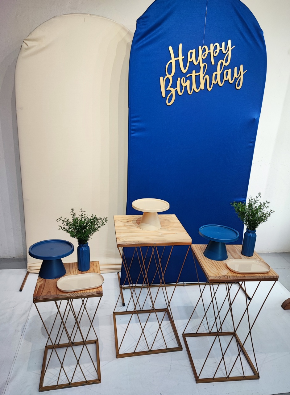Kit Adulto Azul - Elisete Festas Kit Pegue e Monte