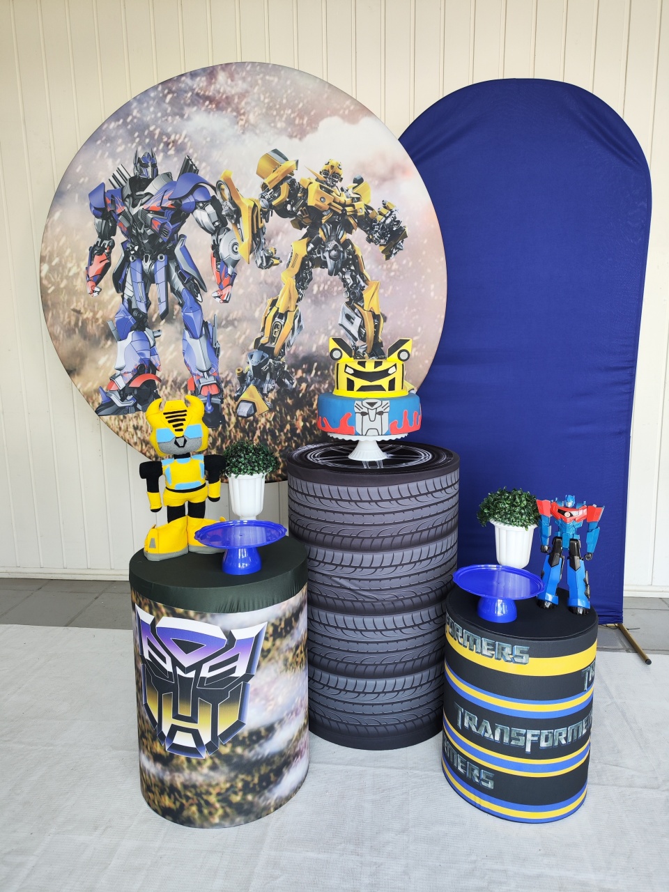 Kit Transformers Opção Plus  - Elisete Festas Kit Pegue e Monte