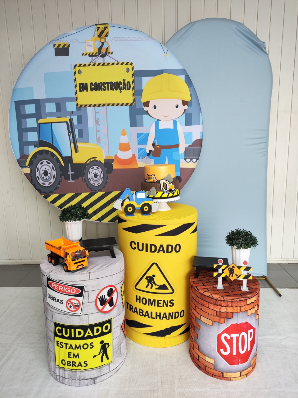 Kit Construção Opção Plus  - Elisete Festas Kit Pegue e Monte