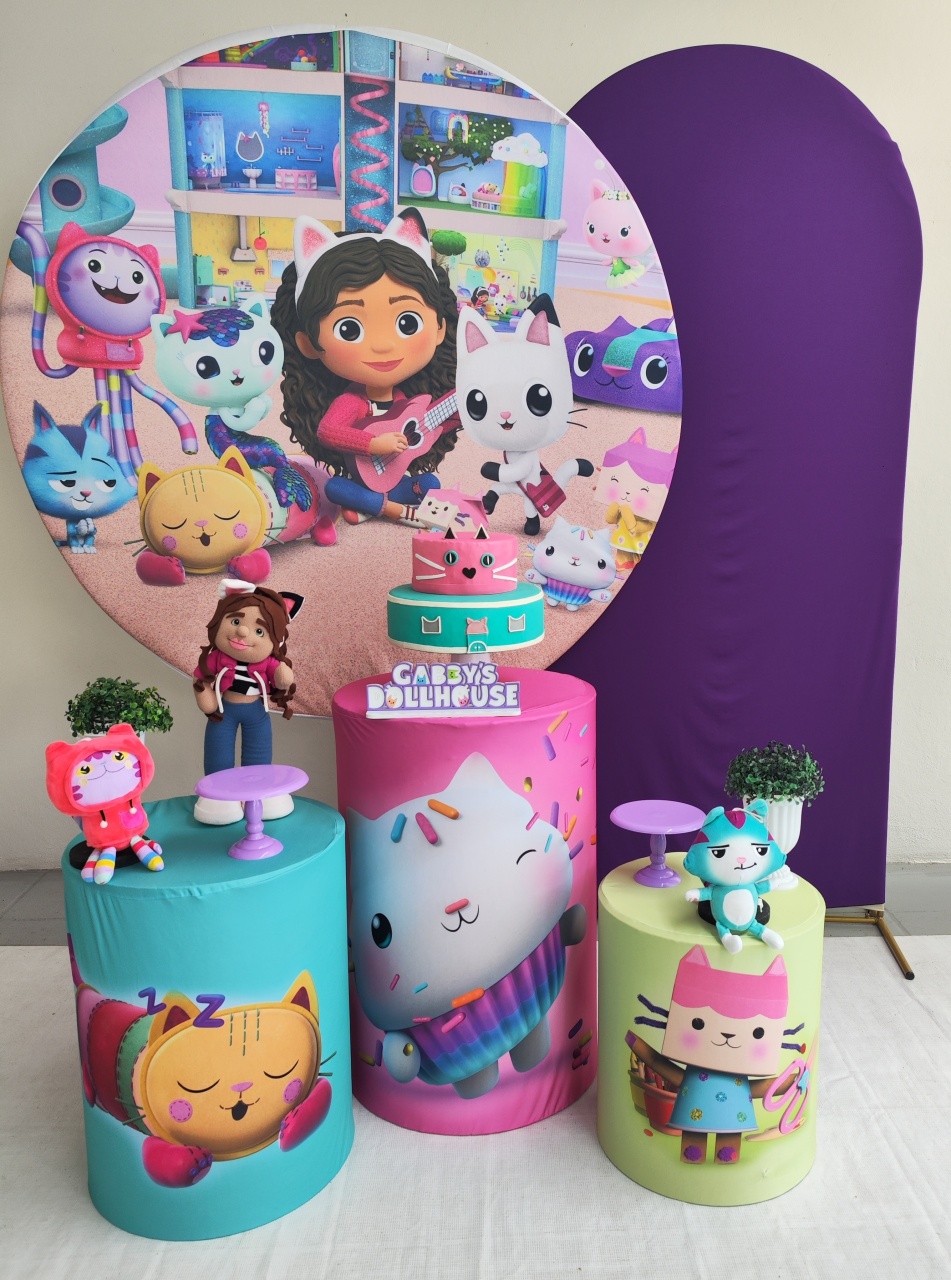 Kit Casa Mágica da Gabi Opção Plus  - Elisete Festas Kit Pegue e Monte