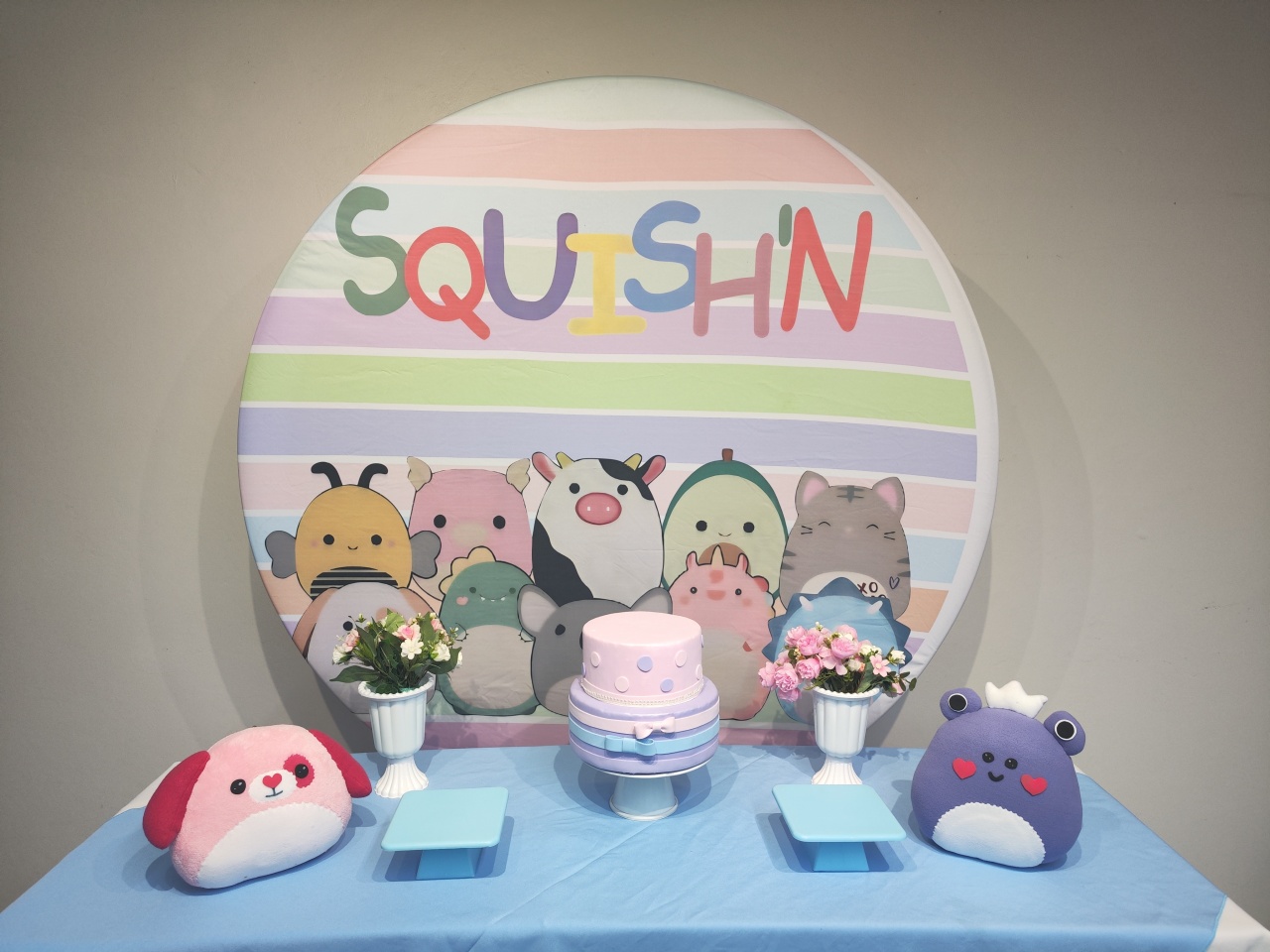 Kit Squishin Opção 1 - Elisete Festas Kit Pegue e Monte