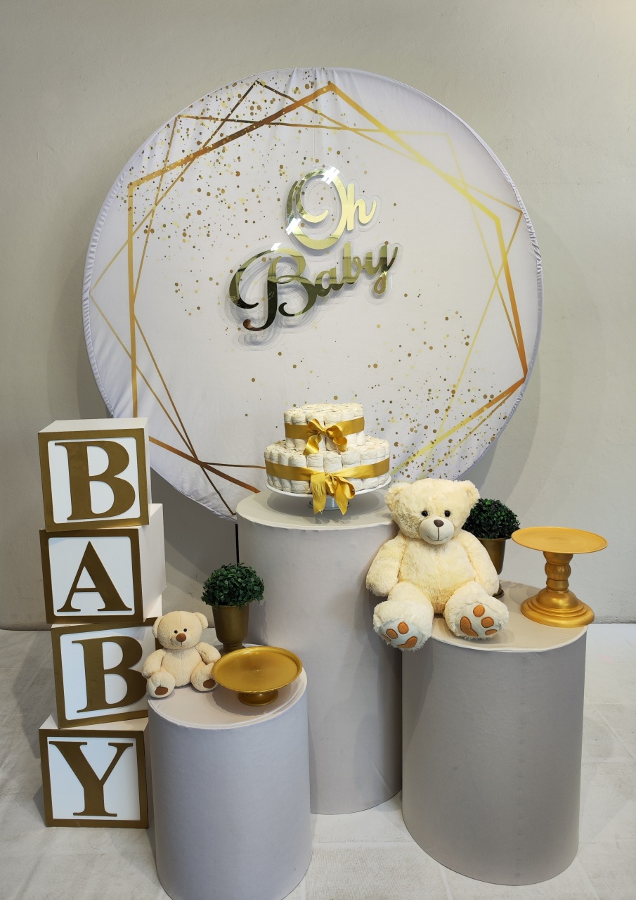 Kit Chá de Oh Baby Opção 2 - Elisete Festas Kit Pegue e Monte