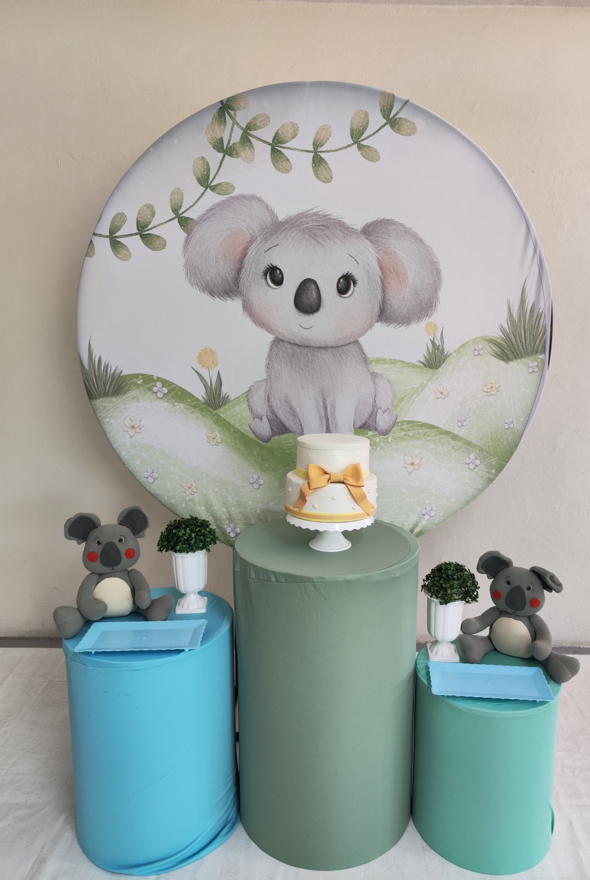 Kit Coala Menino Opção 2 - Elisete Festas Kit Pegue e Monte