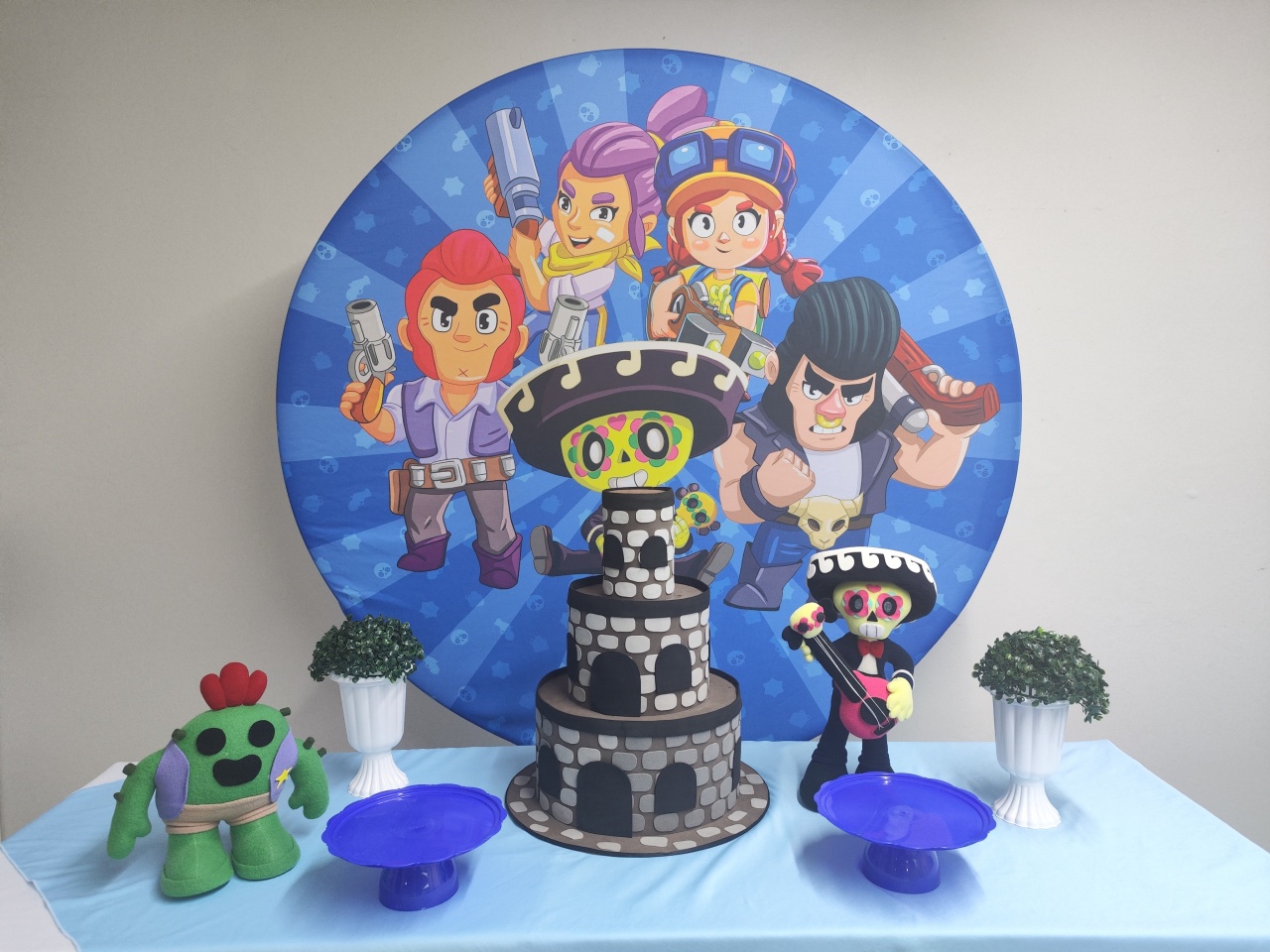 Kit Brawl Stars Opção 1 - Elisete Festas Kit Pegue e Monte
