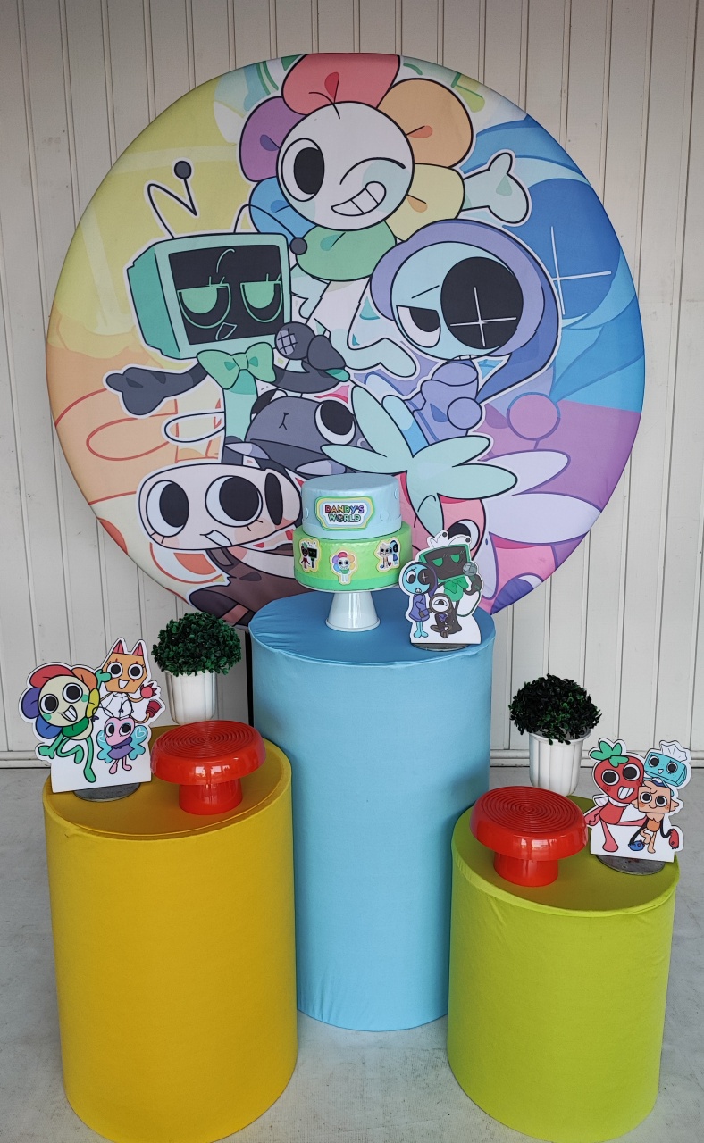 Kit Dandy World - Opção 2 - Elisete Festas Kit Pegue e Monte