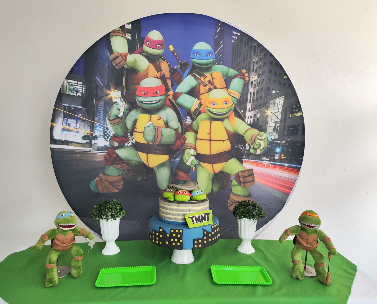 Kit Tartaruga Ninja Opção 1 - Elisete Festas Kit Pegue e Monte