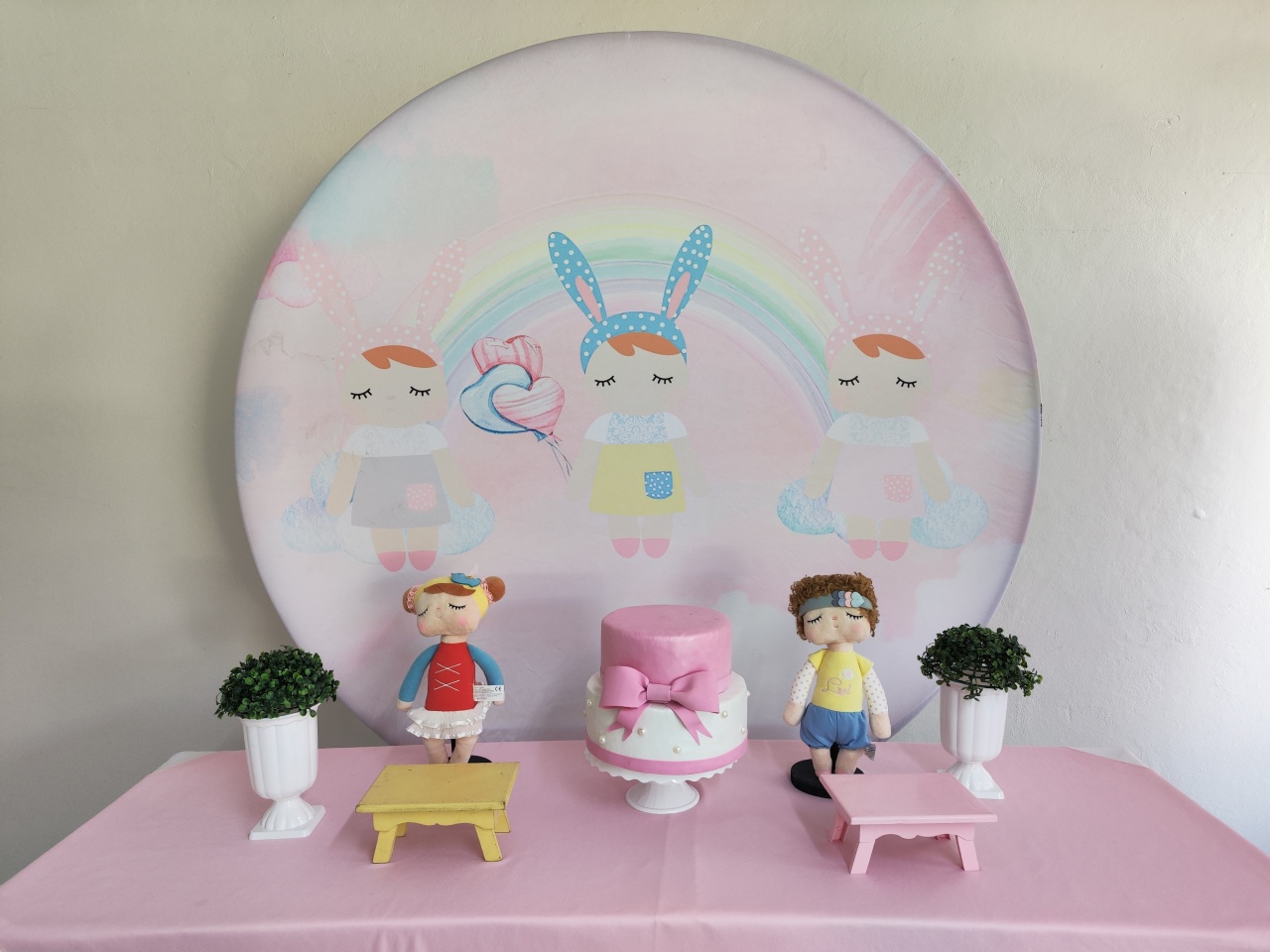 Kit Boneca Metto Opção 1 - Elisete Festas Kit Pegue e Monte
