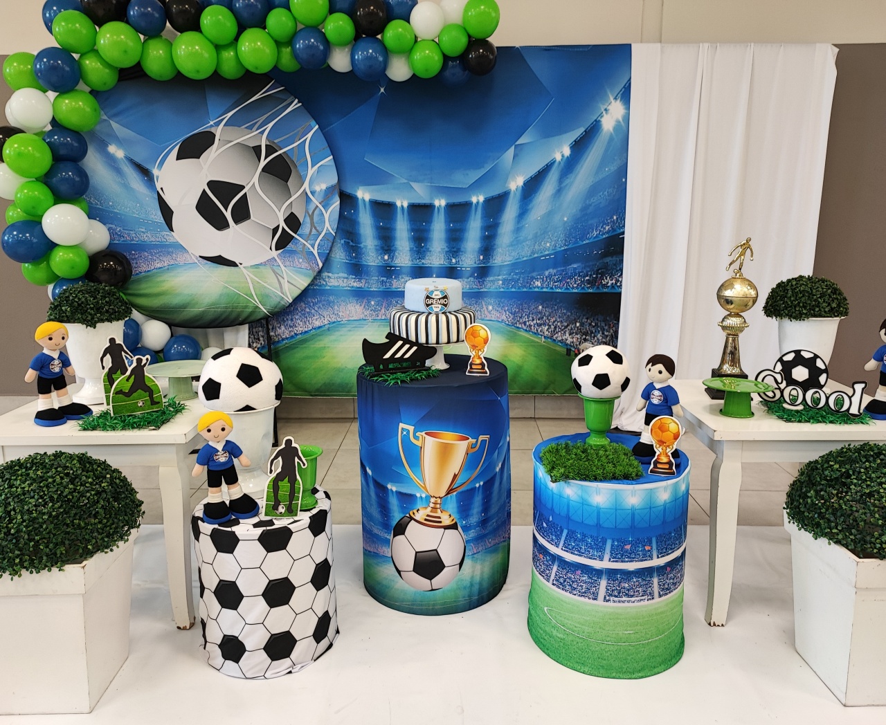 Montagem Gremio  - Elisete Festas Kit Pegue e Monte