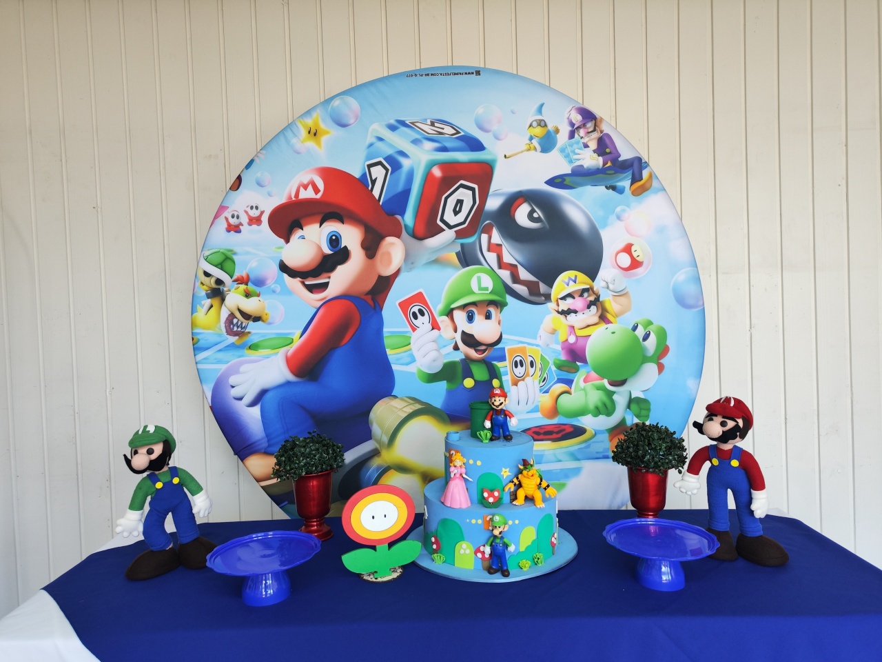 Kit Super Mario  Mod 1 Opçao 1 - Elisete Festas Kit Pegue e Monte