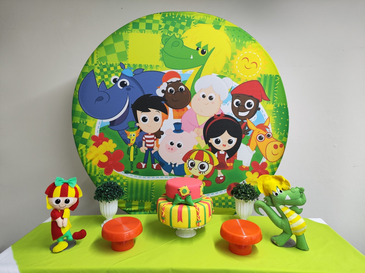 Kit Sítio Pica Pau Amarelo Opção 1 - Elisete Festas Kit Pegue e Monte